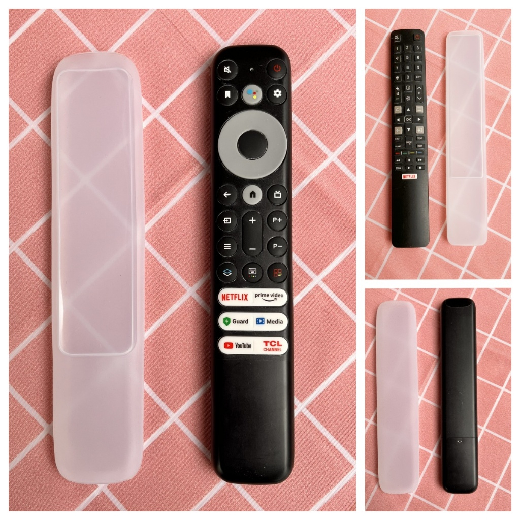 เหมาะสําหรับ TCL RC802N TCL RC902VFMR1 หนา anti drop ซิลิโคนรีโมทคอนโทรลฝาครอบป้องกัน - รูปที่ 2