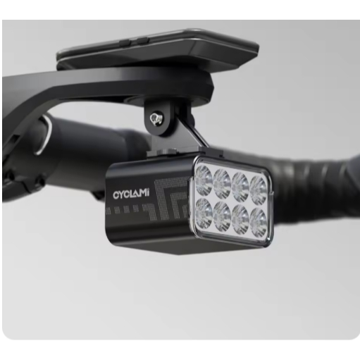 ไฟหน้าจักรยานแบบไร้สาย ควบคุมด้วยรีโมท LED 1800 Lumens ทำจากอลูมิเนียมสำหรับจักรยานเสือภูเขา MTB