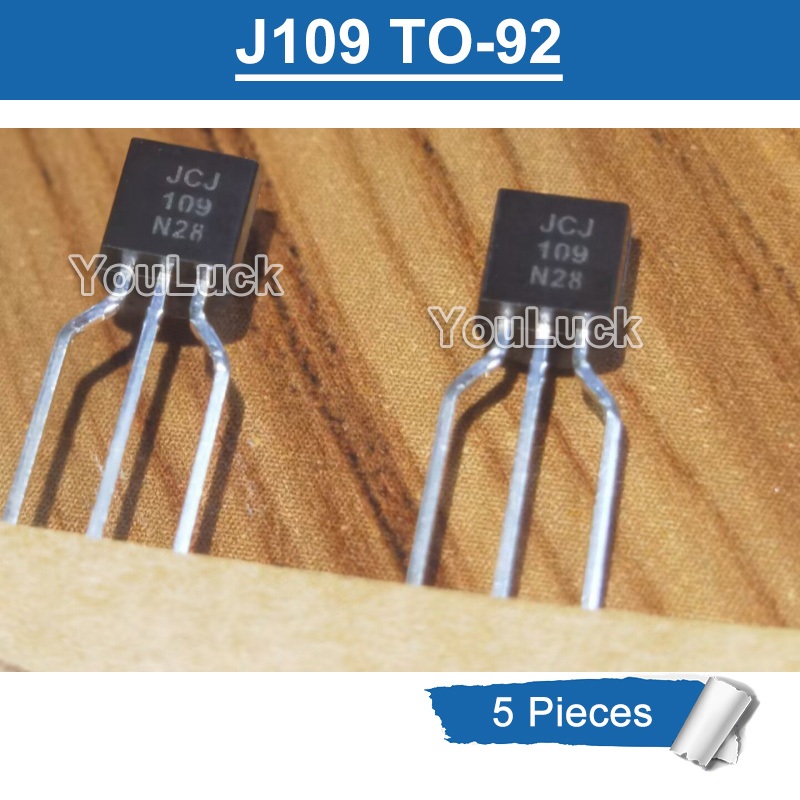 5pcs Original J109 JCJ109 TO-92 J109-D26Z JFET N-Channel Switch ทรานซิสเตอร์ใหม่