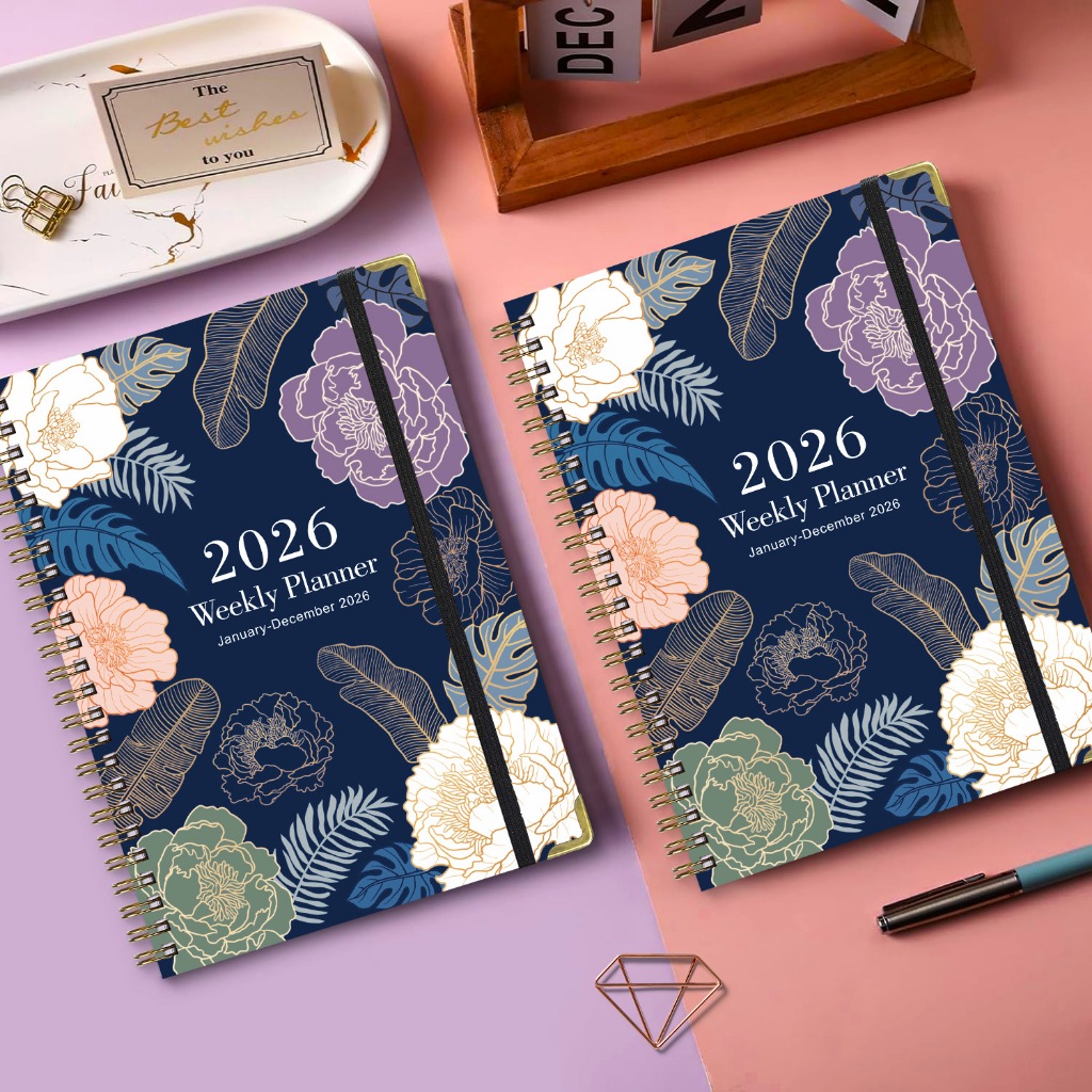 2026 Planner Diary A5 Notebook รายเดือน Weekly Diary Journal Schedule Office School 2026 Diary Plann