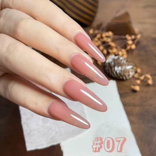 SHAKA สีทาเล็บเจลนู้ดนางฟ้า 9 สี โทนเบาสว่าง เพ้นท์เล็บ โทนสีนู้ด แบบแช่ออก ติดทนนาน UV ทำเล็บ [SK121]