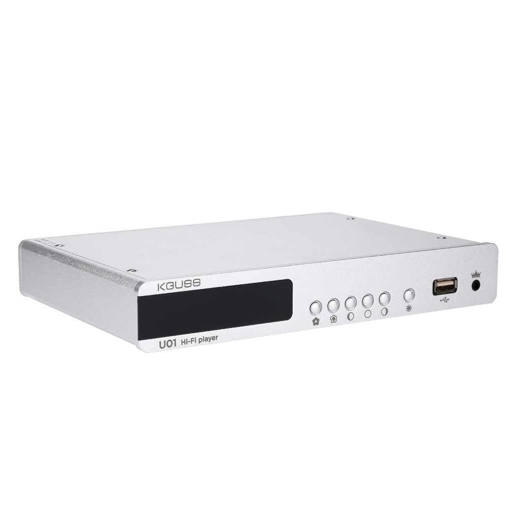 KGUSS U01 บลูทูธถอดรหัสเครื่องเล่นดิจิตอล DAC ES9038Q2M