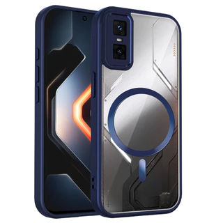 Frosted อะคริลิคใสแม่เหล็กเคสโทรศัพท์ Infinix GT 30 Pro GT 20 Pro HOT 70 60 Pro Plus 60i 4G 5G ปลอก TPU ถุงลมนิรภัยกันกระแทกฝาหลัง