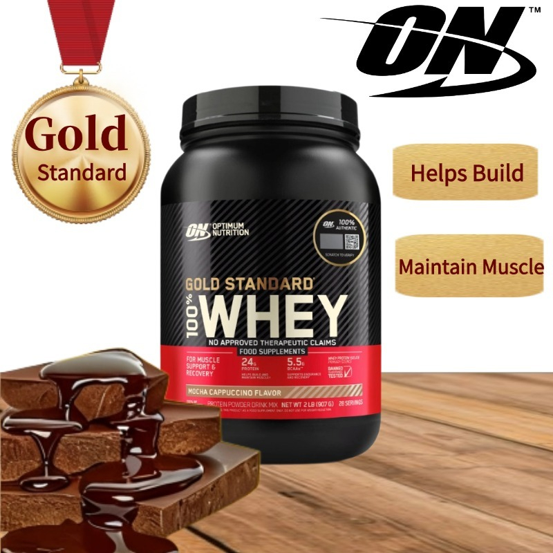 Optimum Nutrition Whey Protein Gold Standard 29 เสิร์ฟฟิตเนส Powder[2LBS]