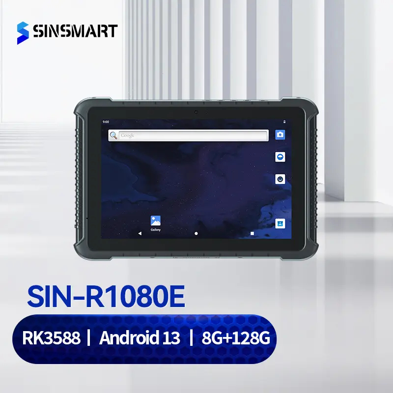 SINSMART RK3588 10.1 นิ้ว 8G+128G android 13 IP65 อุตสาหกรรมแท็บเล็ตพีซี