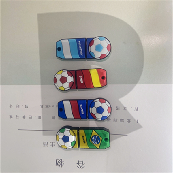 Sports Country Representative Ball Shape Silicone U Disk 2TB Creative Universal Data Disk