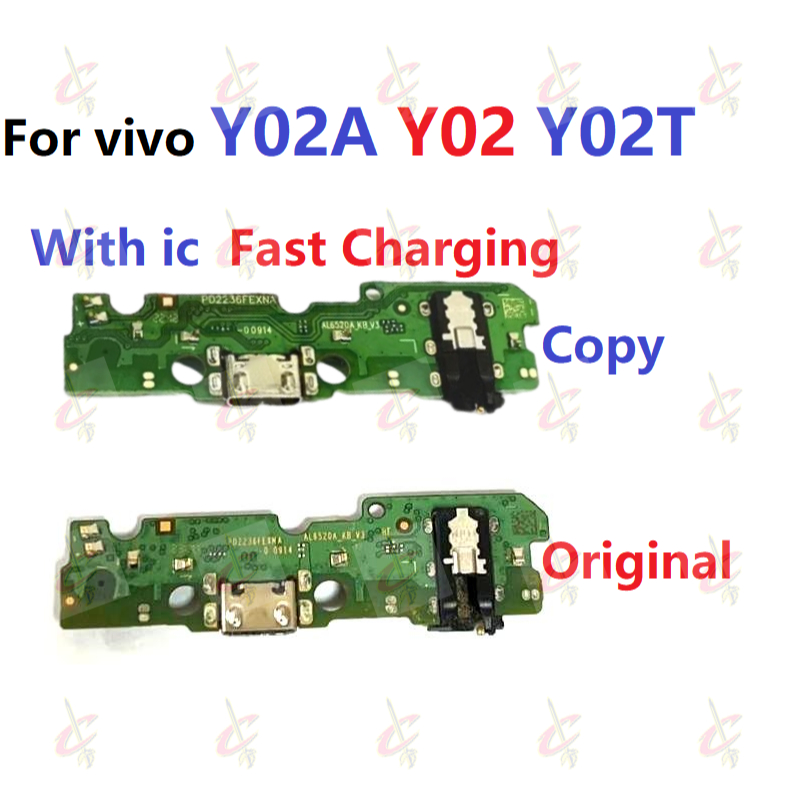 แพรตูดชาร์จ ตูดชาร์จ (Charging board) สายชาร์จ สําหรับ vivo Y02 Y02A Y02T V2234 V2254 V2252