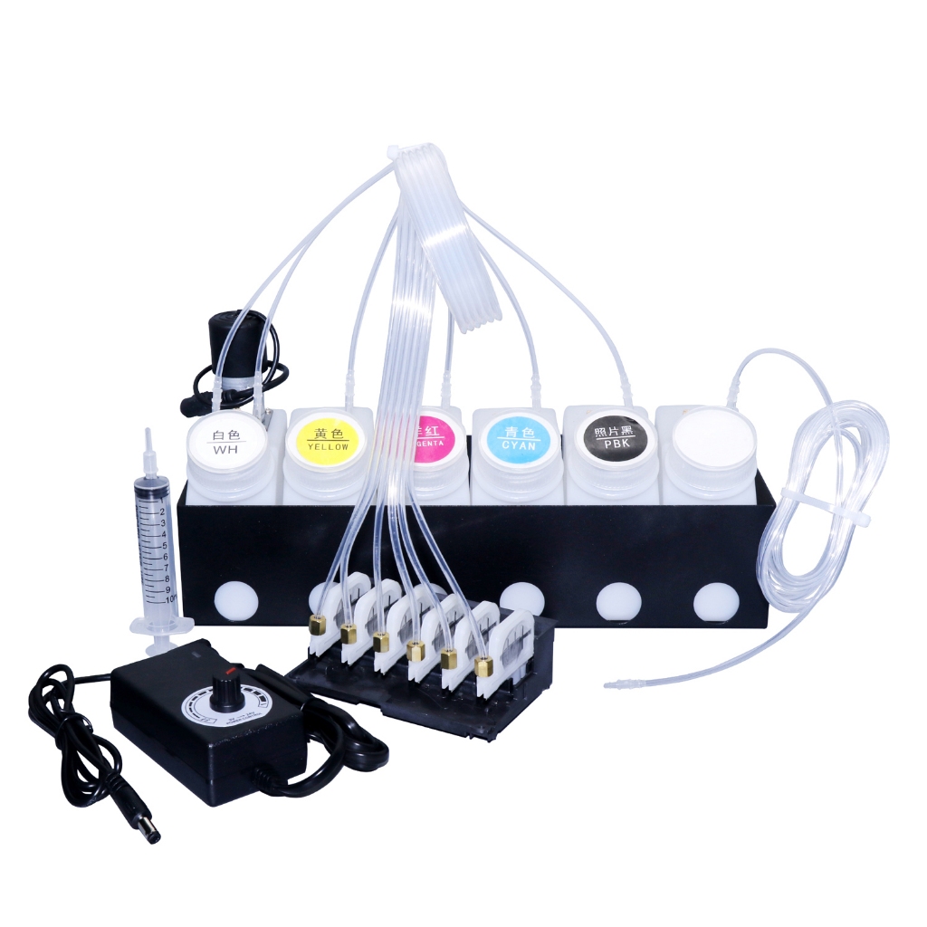 ถังหมึก สีขาว สําหรับเครื่องพิมพ์ L8050 L18050 Dtf