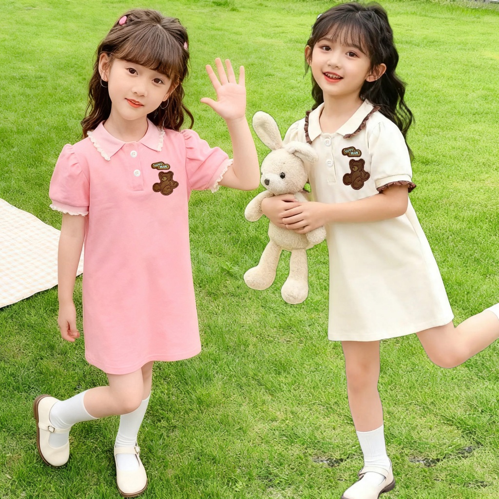 ชดเดรสเด็กผู้หญิง ชุดเดรสเด็กผู้หญิง ชุดลูกสาวน่ารัก cindy ชุดเดรสหญิง ชุดเด็กน่ารักสไตล์เกาหลี