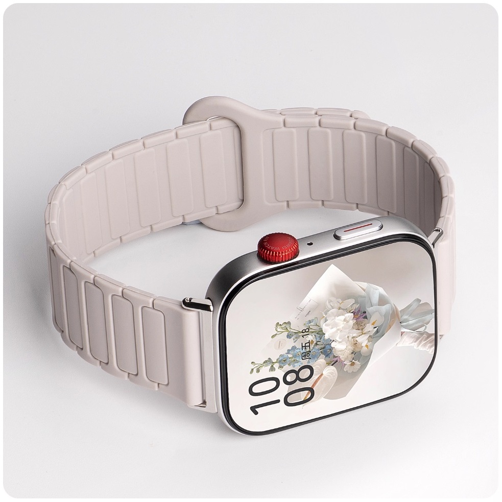 Magnetic Strap For Huawei Watch Fit 4 สาย Soft Huawei Watch fit 4 pro สาย Silicone Huawei Watch fit 3 สาย Huawei Fit 5 / Huawei Fit3 / Huawei Fit 4 pro สาย Huawei Watch Fit 4 Strap Silicone สาย Huawei Watch Fit 5 pro Strap Rubber Huawei Watch Fit 5 สาย ราคา ถูกที่สุด ดีลบีเคเค แกลเลอรีภาพที่ 7