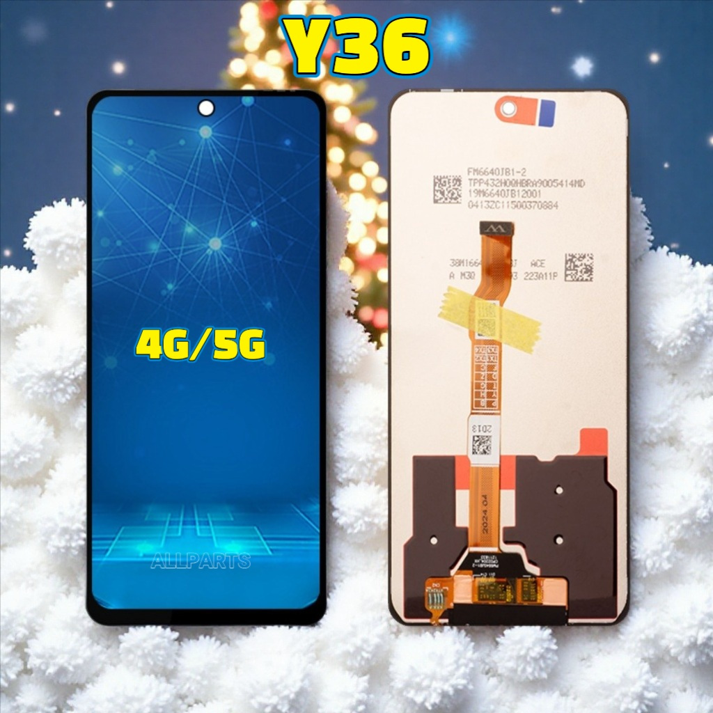 Allparts จอแสดงผลสําหรับ VIVO Y36 4G 5G V2248 LCD หน ้ าจอสัมผัส Digitizer เปลี ่ ยน V2247 V2248