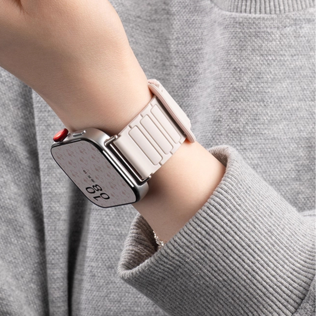Magnetic Strap For Huawei Watch Fit 4 สาย Soft Huawei Watch fit 4 pro สาย Silicone Huawei Watch fit 3 สาย Huawei Fit 5 / Huawei Fit3 / Huawei Fit 4 pro สาย Huawei Watch Fit 4 Strap Silicone สาย Huawei Watch Fit 5 pro Strap Rubber Huawei Watch Fit 5 สาย ราคา ถูกที่สุด ดีลบีเคเค แกลเลอรีภาพที่ 5