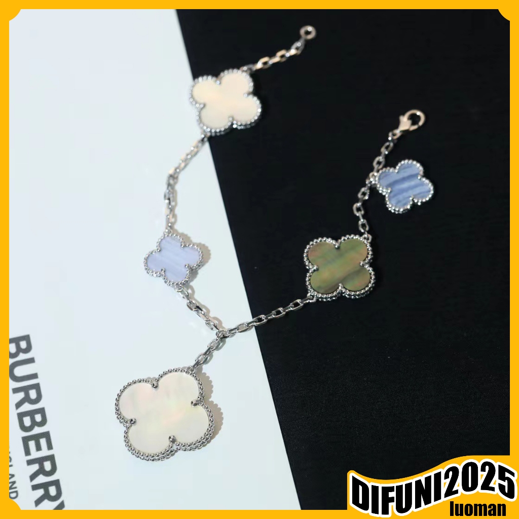 Magic Simple Irregular Bracelet cnc Diamond Buckle Fusion High-End Natural Fritillary, ความรู้สึกสามมิติ น่าดึงดูดมาก
