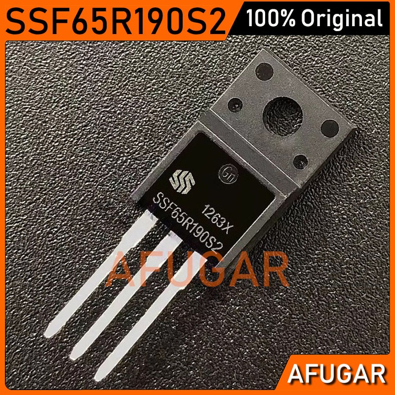 5 ชิ้น SSF65R190S2 TO-220F SSF65R190SFD 20A 650V N-channel field-effect high-power ทรานซิสเตอร์ใหม่เดิม