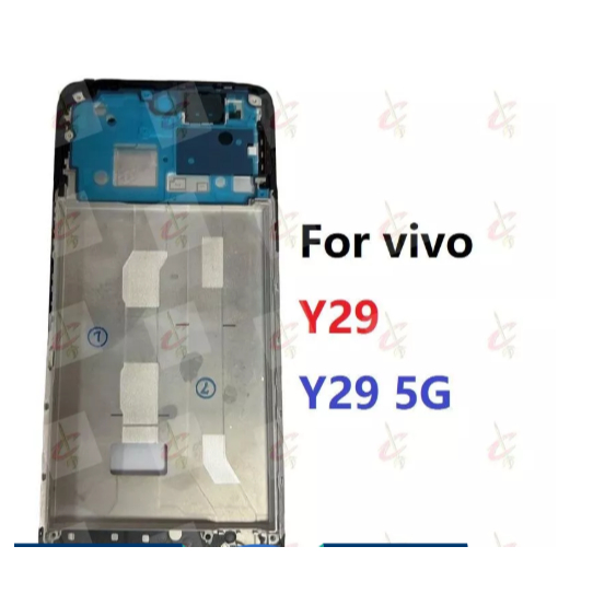 กรอบ LCD สําหรับ vivo Y29 4G 5G Y29S V2434 V2420 V2446 Body Bezel แผ่น