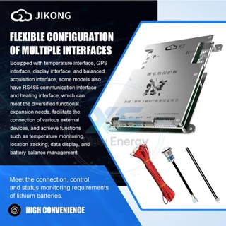 【JK BMS】jikong 20V-100V รองรับแบตเตอรี่ 8S ถึง 24S ระบบบาลานซ์อัตโนมัติอัจฉริยะ JKBMS 0.4A~2A บลูทูธในตัว ใช้งานร่วมกับแบตเตอรี่ลิเธียมเหล็กไตรภาคได้