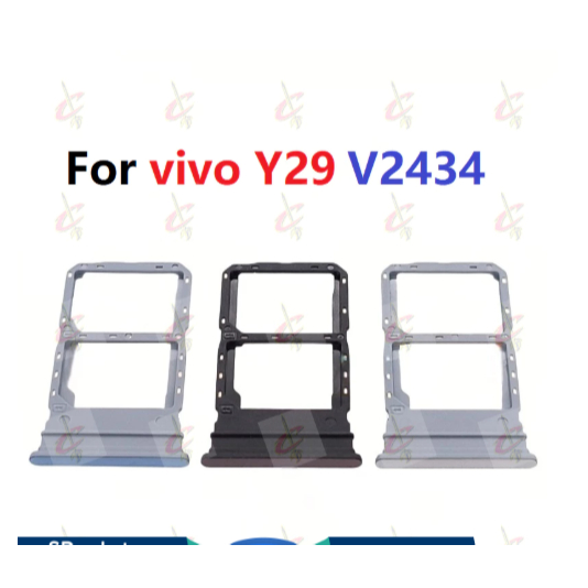 ที่วางถาดซิมการ์ดสําหรับ vivo Y29 4G 5G V2434