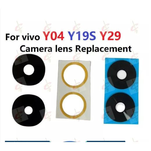 เปลี่ยนเลนส์กล้องสําหรับ vivo Y04 Y19S Y29 4G V2419 V2430 V2434
