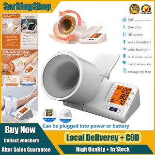 ⭐️Local Delivery⭐️220v Digital Automatic Blood Pressure Monitor For Home Use, Upper Arm Cuff Machine - Large Backlight Display, Pulse Rate Detection, Clinically Accurate