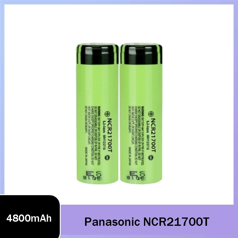 Panasonic NCR21700T แบตเตอรี่ลิเธียม 21700 3.7V 4800mAh ไฟฉายแบบชาร์จไฟได้ ของเล่น กล้อง รีโมทคอนโทร
