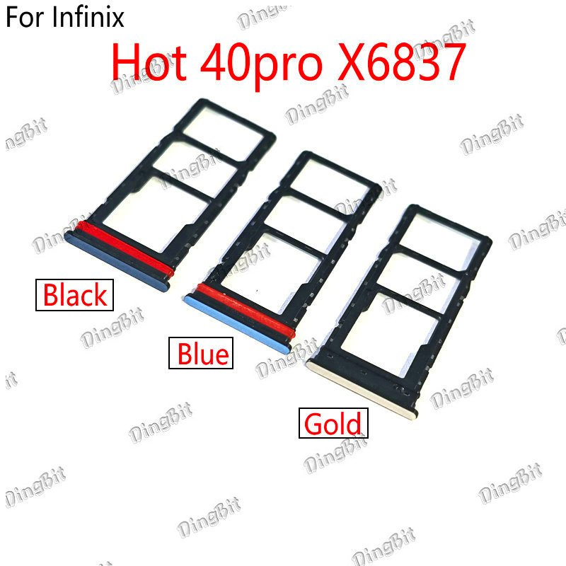 สําหรับ Infinix Hot 40pro X6837 ที่ใส่ถาดซิมการ์ด