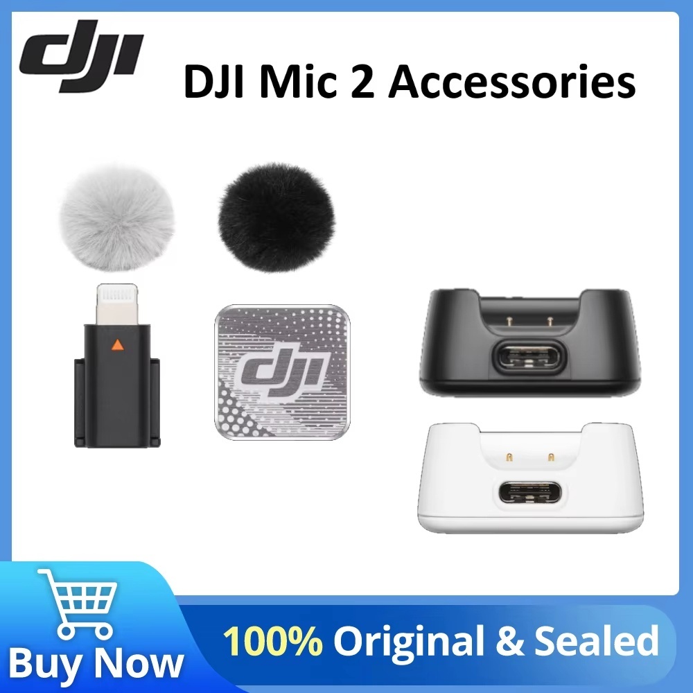 อุปกรณ์เสริม DJI Original สําหรับไมโครโฟนไร้สาย DJI Mic 2