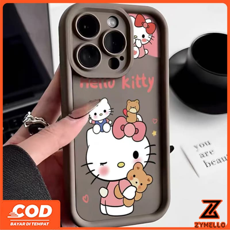 เหมาะสําหรับ VIVO V60LITE V50LITE V40LITE Y31 Y21D Y04 Y29 Y39 Y03 Y19S Y28 Y17S V30 V29 V29E Y17 Y15 Y11 Y20 Y21S Y12S Y21S Y12S Y12T หมีกลวงน่ารัก - รูปที่ 3