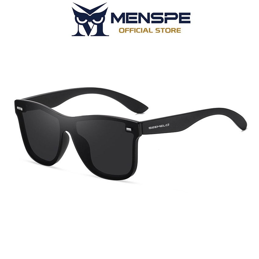 MENSPE แฟชั่นบุคลิกภาพผู้ชายแว่นตากันแดด TAC แว่นกันแดดโพลาไรซ์ UV400 น้ําหนักเบายืดหยุ่นสีออกแบบแว่นตากันแดด