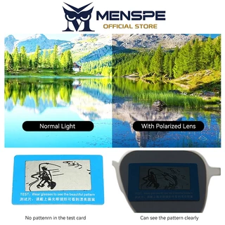 Menspe แว่นกันแดดผู้ชาย UV400 แว่นตาโพลาไรซ์ทรงสี่เหลี่ยมแว่นกันแดดตาแสงอัลตร้าตาป้องกันแสงสะท้อน