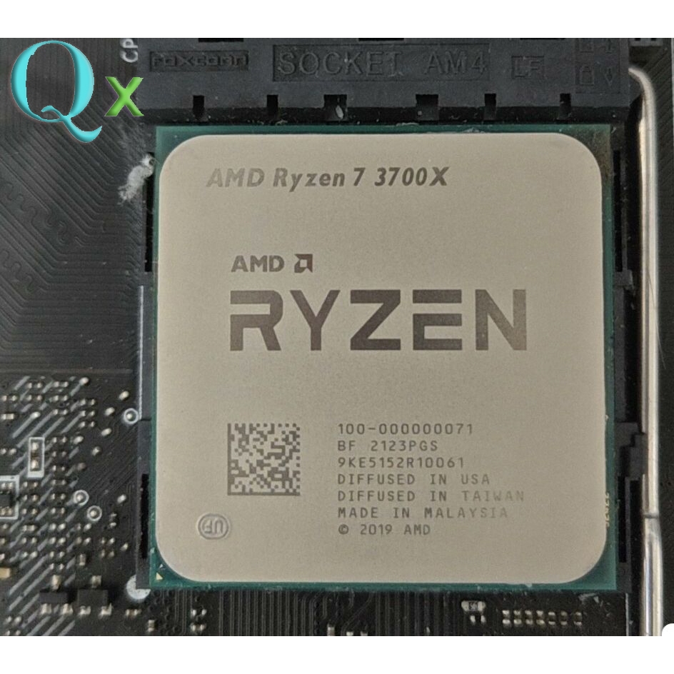 Ryzen 7 3700X AM4 โปรเซสเซอร์ CPU R7 3700X 3.6 GHz แปด Core 16T 32MB เดสก์ท็อป