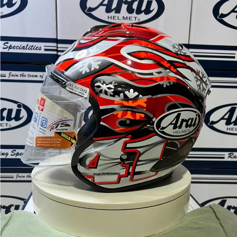 หมวกกันน็อค ARAI Ram4 3/4 Haga ขี่มอเตอร์ไซค์หมวกกันน็อคป้องกันการตก