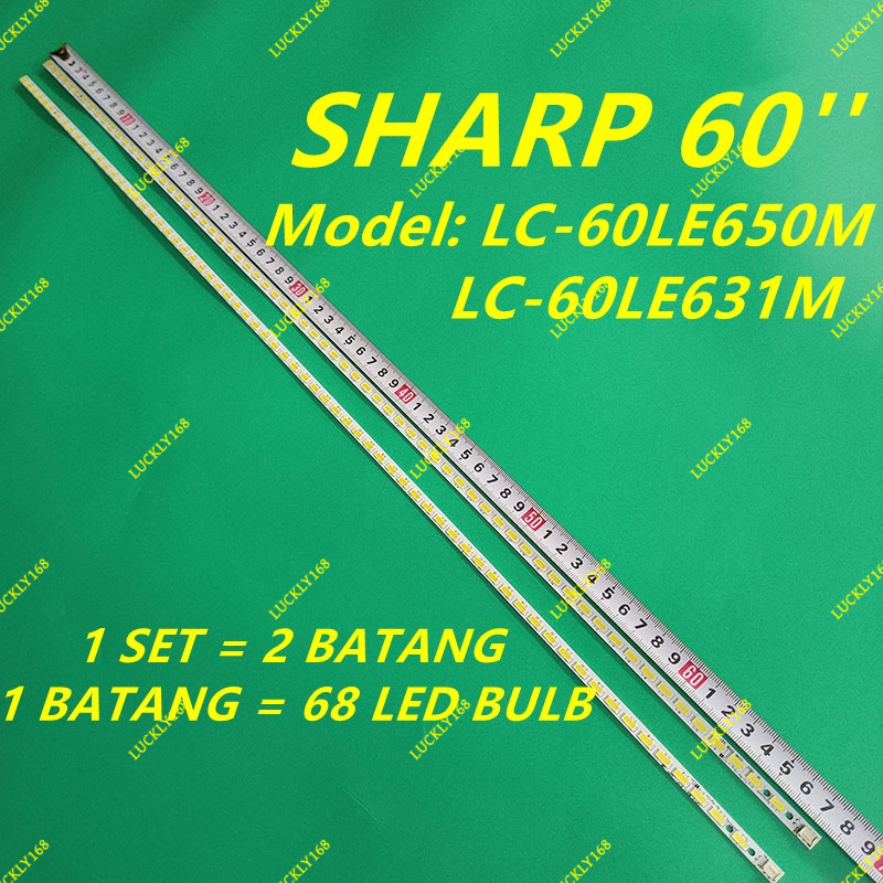 LC-60LE650M LC-60LE631M SHARP LED BACKLIGHT ใหม่พร้อมสต็อก LC-60LE650 LC60LE650 LC-60LE631 LC60LE631