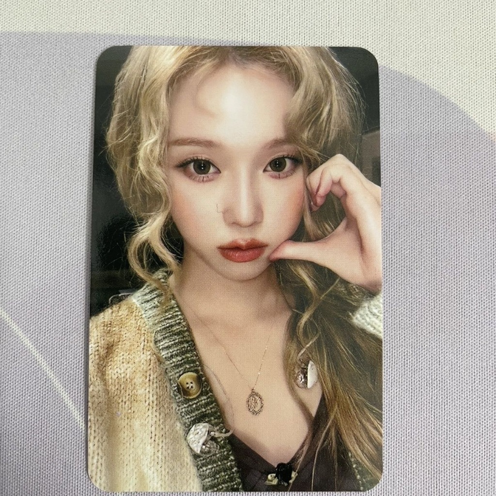 การ์ดอัลบั้มโฟโต้การ์ดฤดูหนาว Aespa Photocard