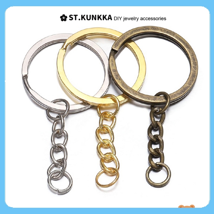 St.kunkka พวงกุญแจพวงกุญแจทรงกลม (10 ชิ้น/แบทช์)