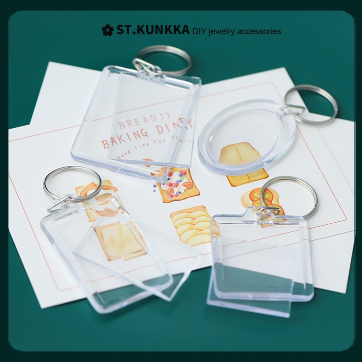 St.kunkka ลายน่ารักๆ พวงกุญแจกรอบรูปอะคริลิค diy  กรอบรูปอะคริลิคใส