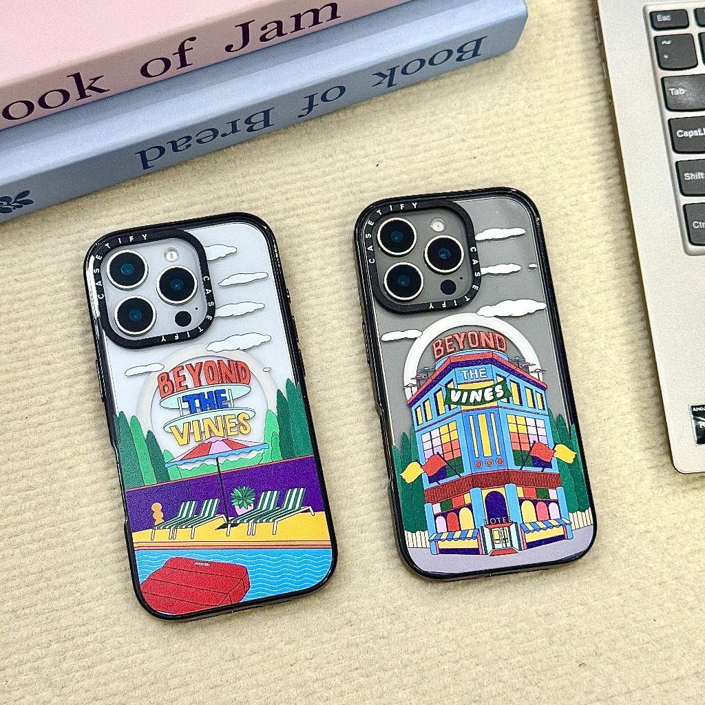 Beyond The Vines Hotel CT ป้องกันการกระแทกใหม่อะคริลิคฝาครอบแม่เหล็กเข้ากันได้สําหรับ iphone13 14 15