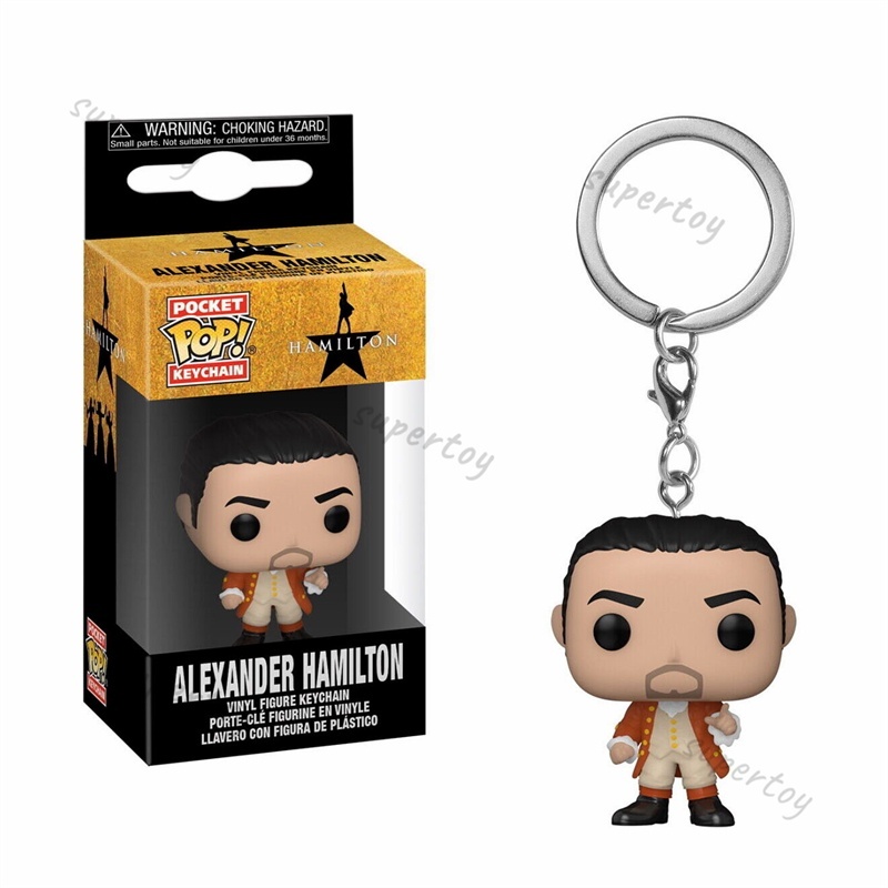 Funko POP พวงกุญแจ Broadway: Hamilton - Alexander Hamilton / Alexander Hamilton / Angelica Schuyler 
