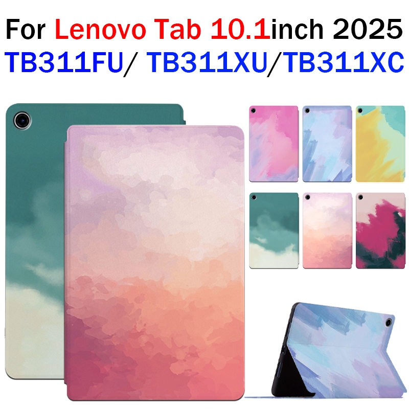 สําหรับ Lenovo Tab TB311FU TB311XU TB311XC 10.1 2025 แฟชั่นหนังสําหรับ Tab 10.1 แท็บเล็ตฝาครอบ
