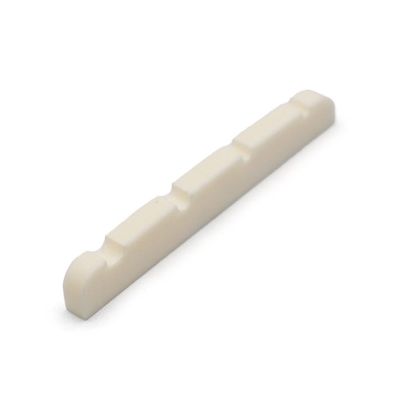 2 ชิ้น Slotted จริงกระดูก 4/5 String Bass Nuts รูปที่ 2
