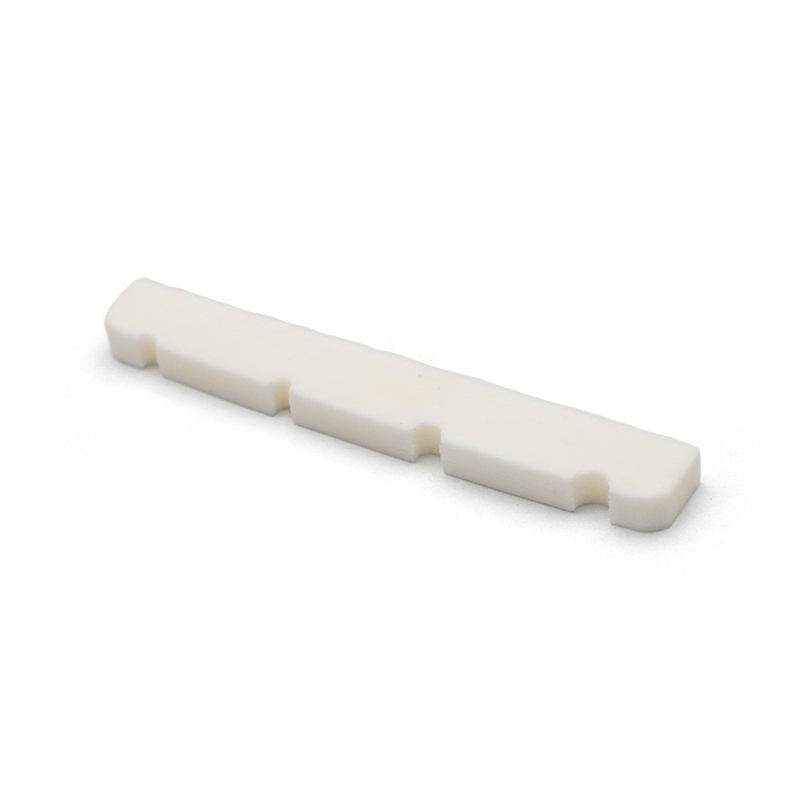 2 ชิ้น Slotted จริงกระดูก 4/5 String Bass Nuts รูปที่ 8