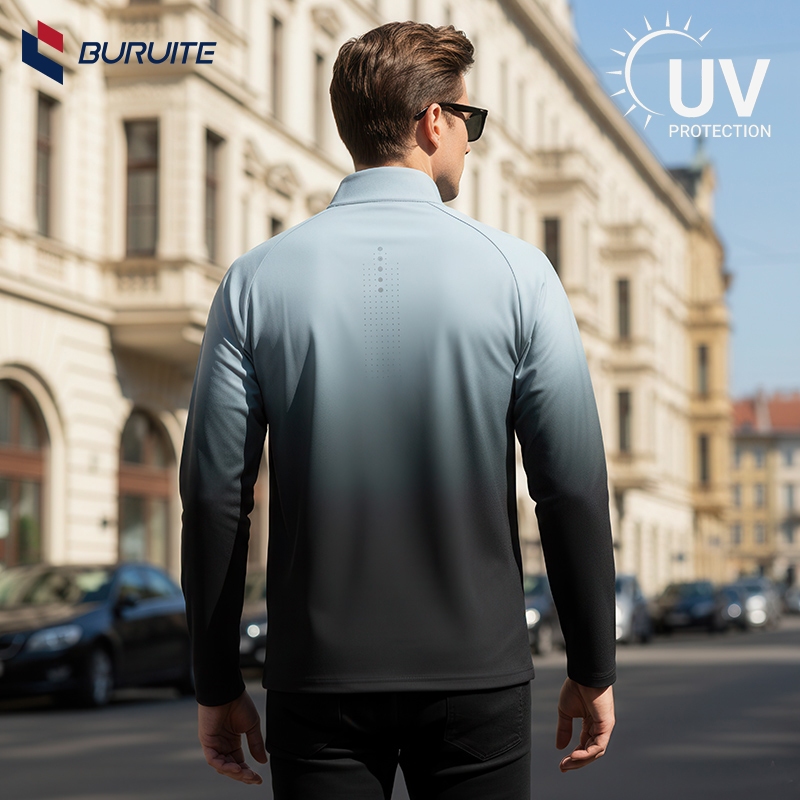 เสื้อกันแดดออกกำลังกาย คุณภาพสูง ระบายอากาศดี เสื้อแจ็คเก็ตกีฬา พร้อมUPF50+