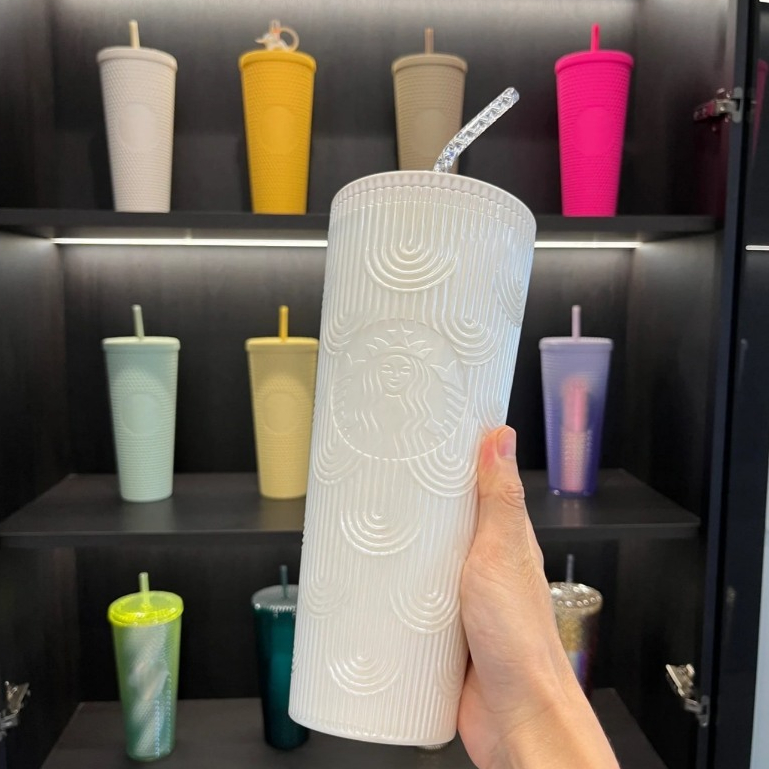 Starbucks 23th Anniversary Ocean Mother-of-Pearl Gloss Simple Fashion Cold Drink Cup