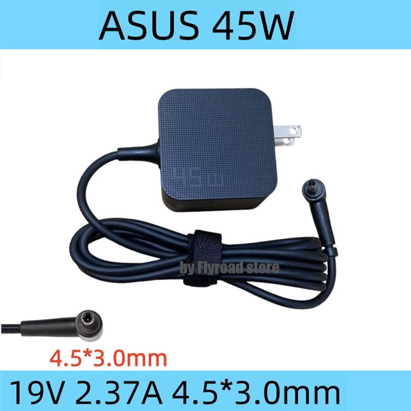19V 4.5*3.0 มม.45W 2.37A อะแดปเตอร์สําหรับ Vivobook X1405Z X1405ZA X1404ZA X1404VA M1405Y M1605Y pxb