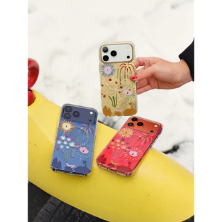 Tagi. Fireworks Shining Magnetic Phone Case เคสโทรศัพท์แม่เหล็กลายดอกไม้ไฟระยิบระยับ