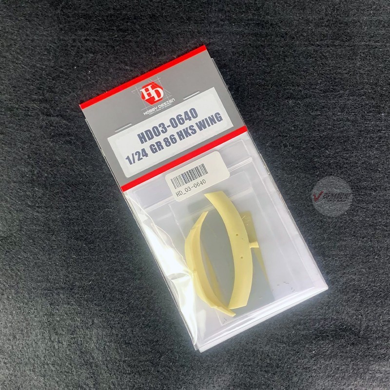 HobbyDesign ชิ้นส่วนดัดแปลงสําหรับรุ่น 1/24 GR86 HKS ปีกหลัง HD03-0640