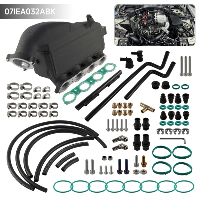 Intercooler Charge Air Cooler Manifold สําหรับ BMW B48 320i 330i F30 F31 2014-2019 สีดํา