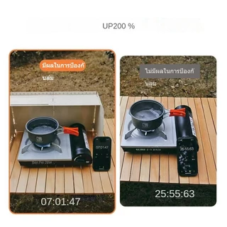 แผ่นบังลมเตาแก๊ส แผ่นอลูมิเนียมกันน้ำมันกระเด็น กันความร้อน กั้นเตาแก๊ส แบบพกพา แบบพับได้ ขนาดใหญ่ สําหรับตั้งแคมป์กลางแจ้ง อเนกประสงค์ กระจกบังลม