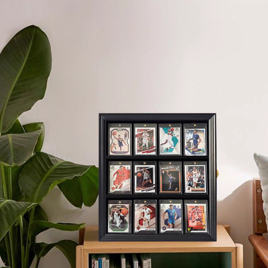 PSA การ์ดกีฬา Framing กรอบกล่องเก็บกล่องตาบอดชั้นวางจอแสดงผลกรอบรูปสะสมการ์ดกรอบแสดง