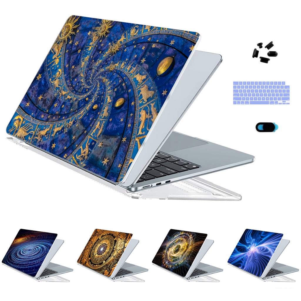 Microcosm ภาพประกอบพิมพ์สําหรับ Macbook 2025 Air13 M4 A3240 M2 M3 A2681 A3113 Pro14 M5 A3434 M4 A311