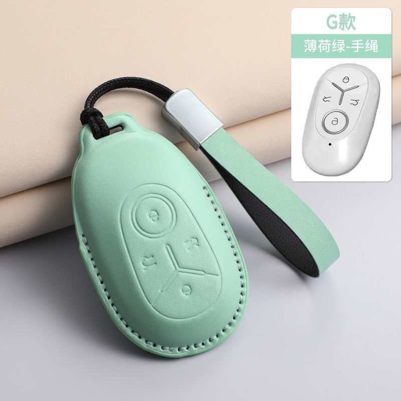 หลากหลาย geely EX2 ev/e.mas 5/Proton emas 5 รถพิเศษเปลือกกุญแจรถจี้สดสาวน่ารักรถใหม่ต้องมี K - รูปที่ 5